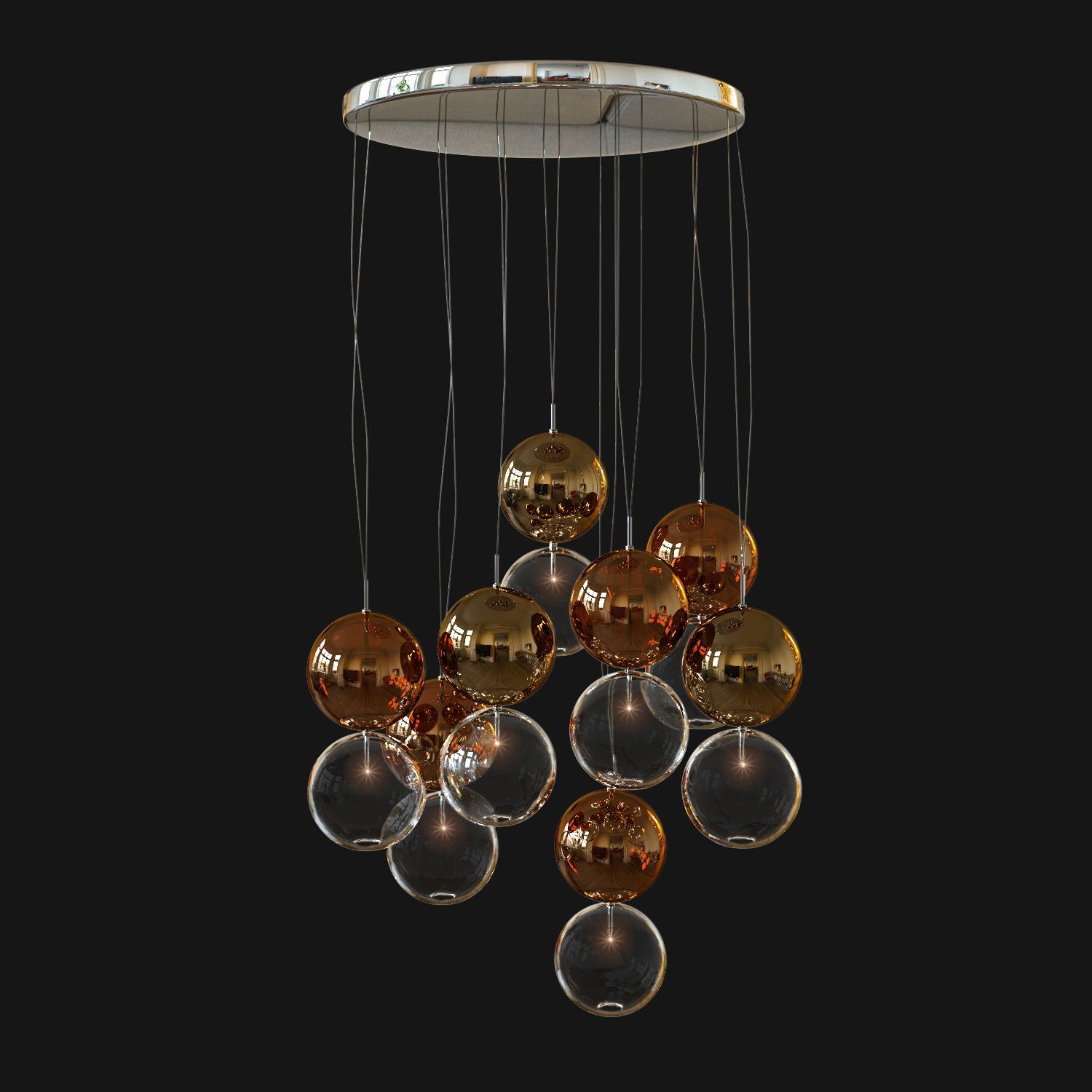 Светильник Apollo S8R Transparente