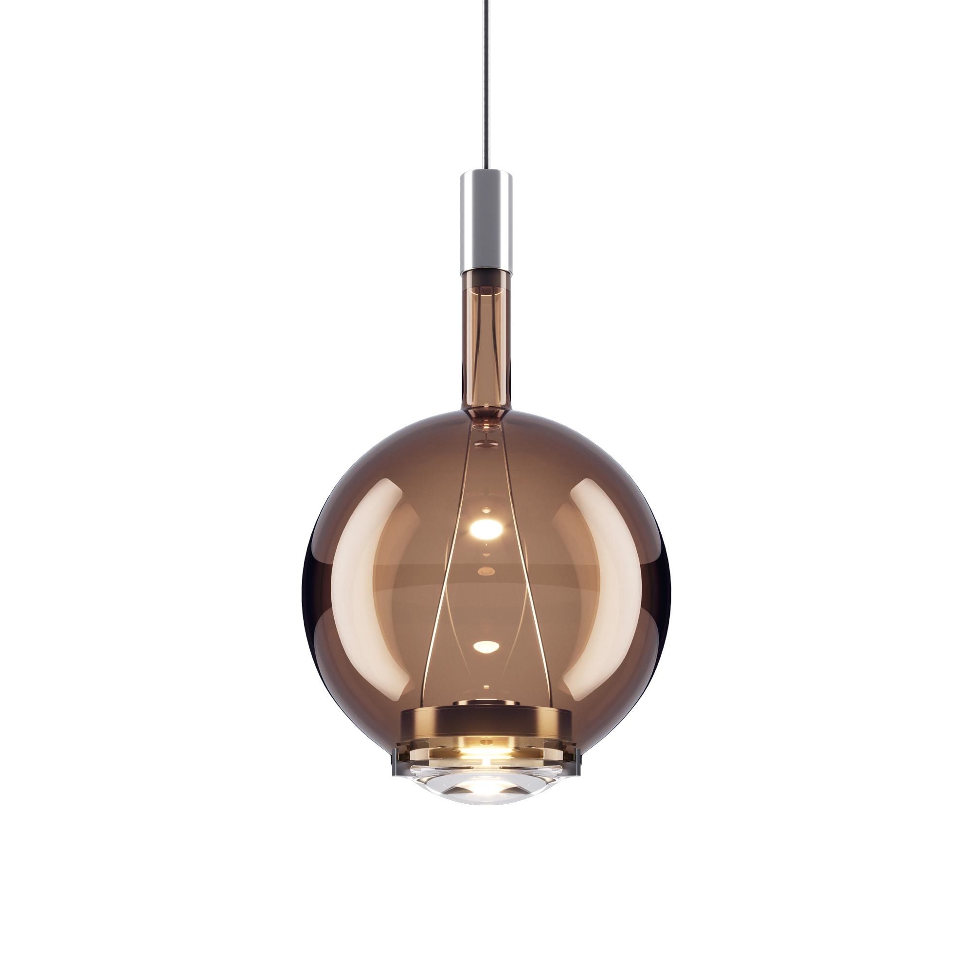 Подвес SKY FALL round medium bronzo lucido