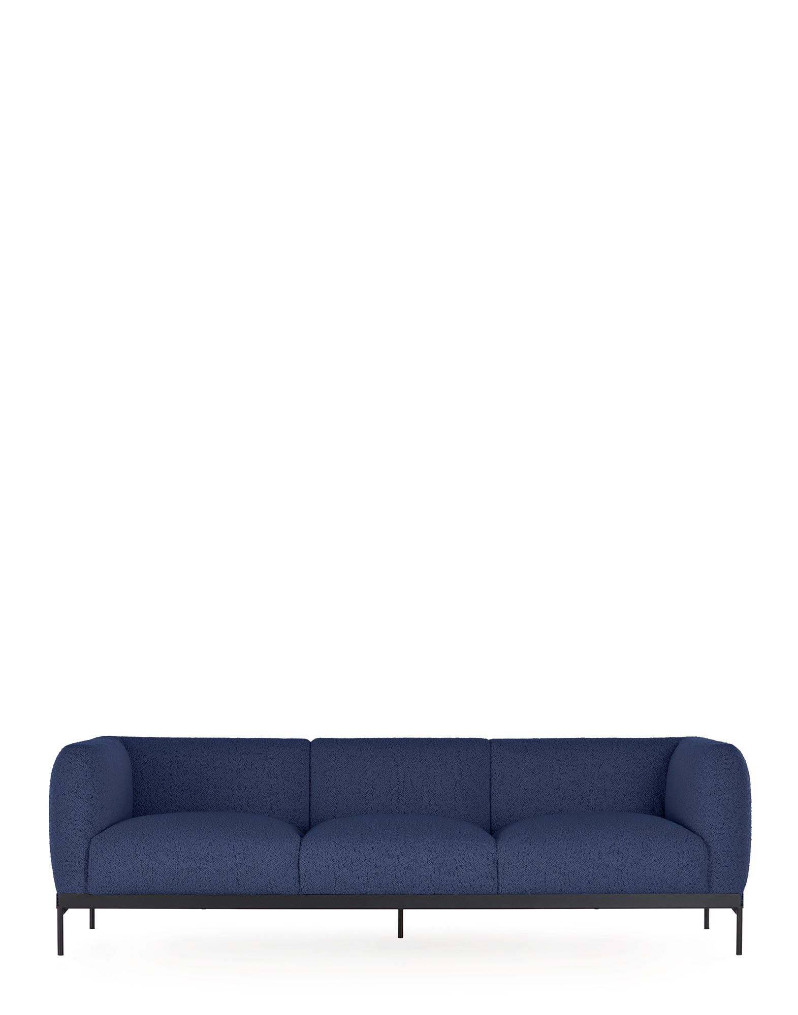 Диван трёхместный Asia (синий) 7277/N6