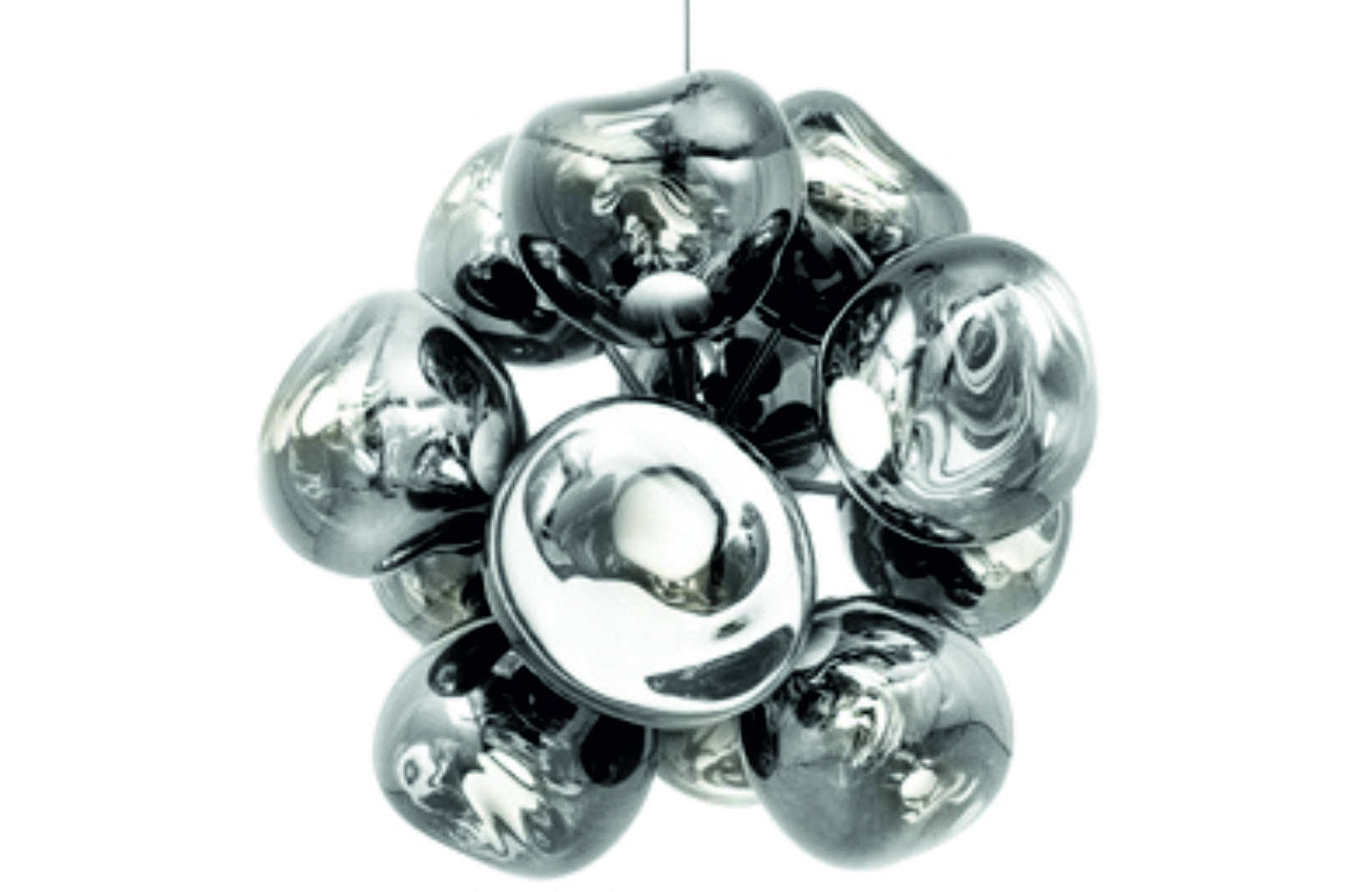 Люстра Melt Burst Chandelier Silver MEC03SI-CEUM4