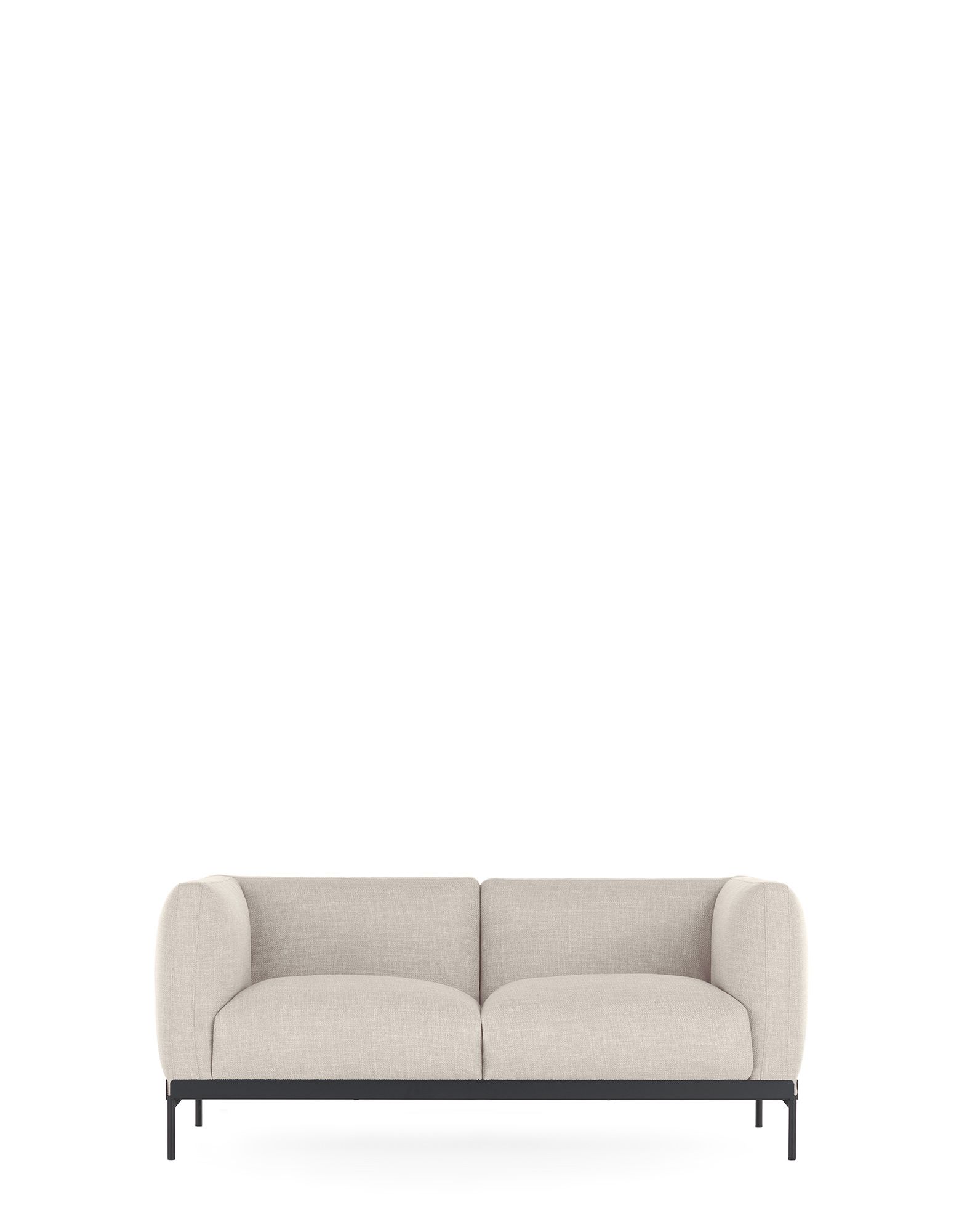 Диван двухместный Asia (Panamino) (белый) 7276/P1