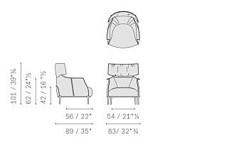 Кресло Archibald King