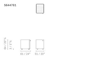 Комод Trust 610x510x640