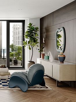 Зеркало округлое Squash 1