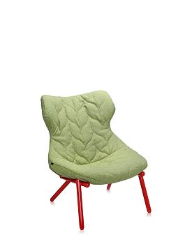 Кресло Foliage Armchair Trevira (зелёное) 6086/RD