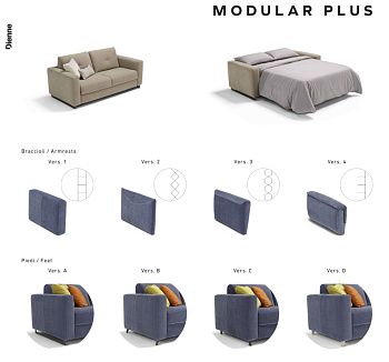 Диван-кровать Modular plus
