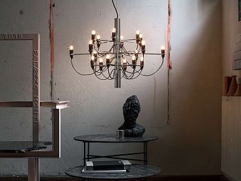 Люстра 2097/18 (frosted bulbs) Brass