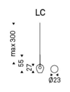 Светильник Melody LC+2/12