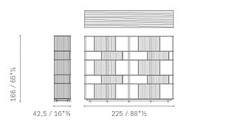 Стеллаж прямоугольный Lloyd