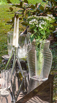 Ваза Shine 1215/E2 зеленая