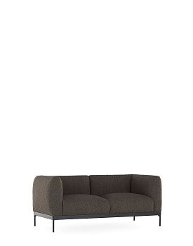 Диван двухместный Asia (серый) 7276/N3