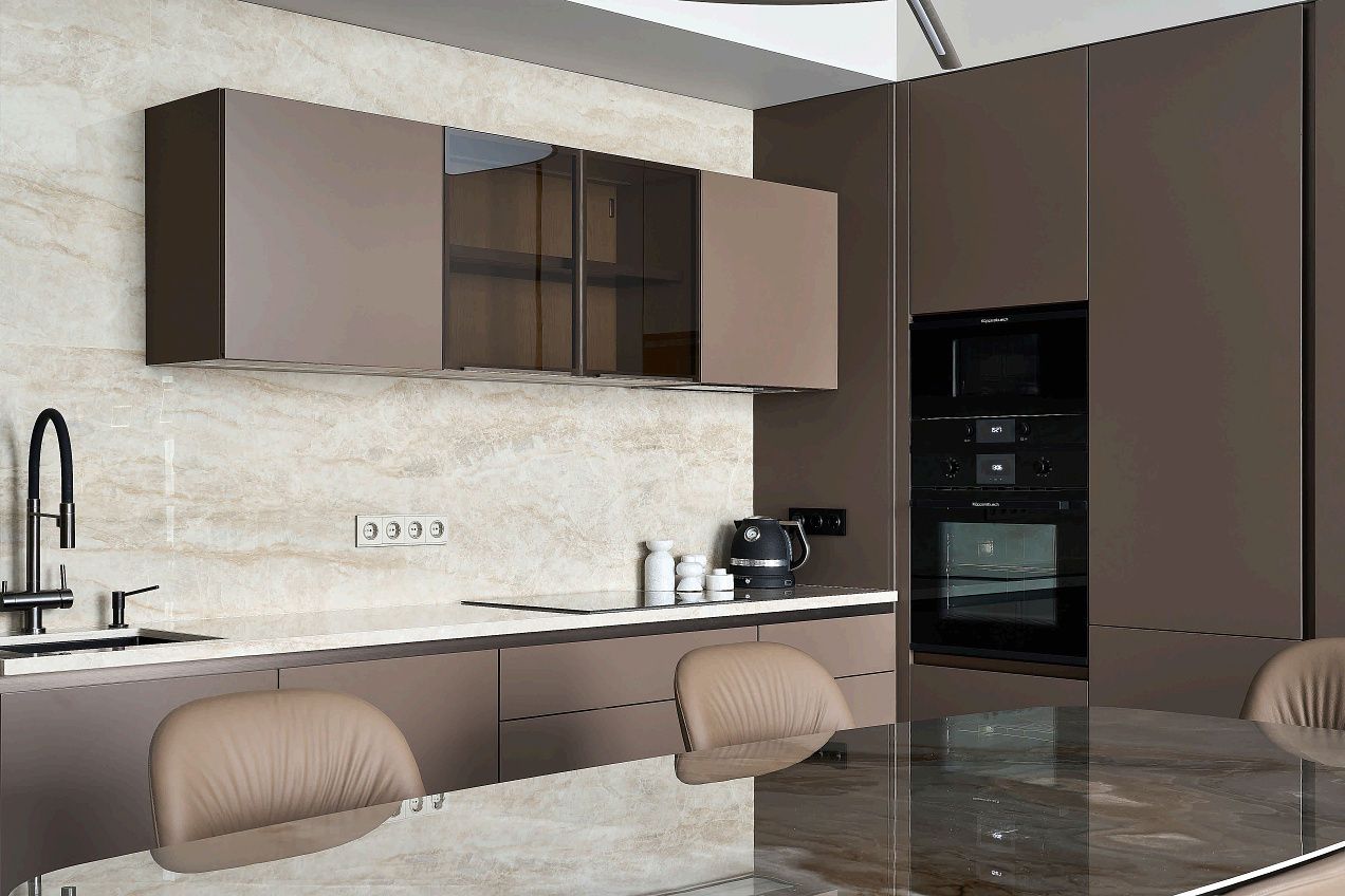 Стильный таунхаус 278 м² ЖК «Парк Фонте / Park Fonte» в Истринском районе Подмосковья