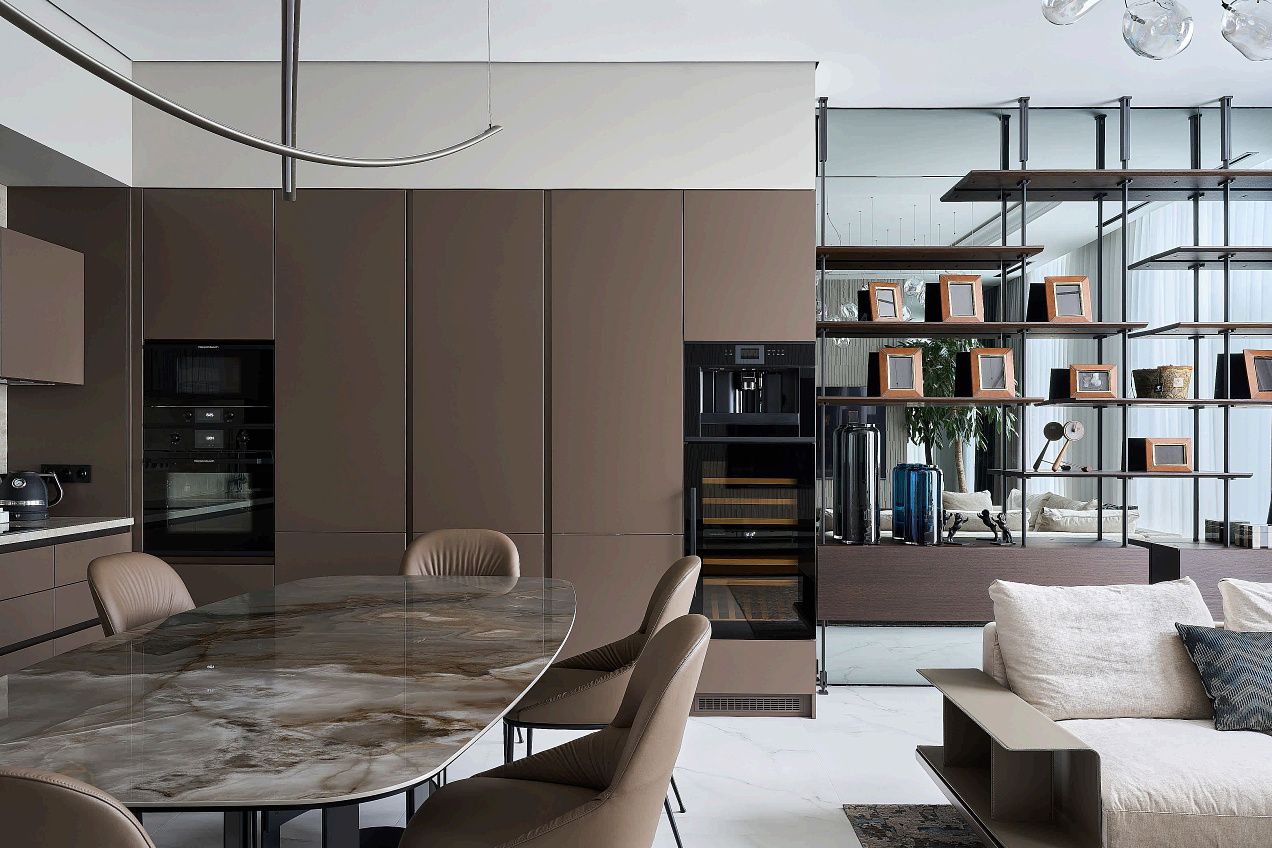 Стильный таунхаус 278 м² ЖК «Парк Фонте / Park Fonte» в Истринском районе Подмосковья