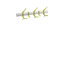 Вешало Hanger 60 Cm (жёлтое) 8172/73