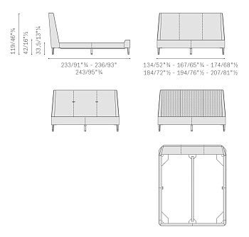Кровать Suzie Wong
