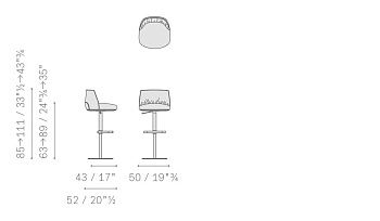 Барный стул Archibald 2