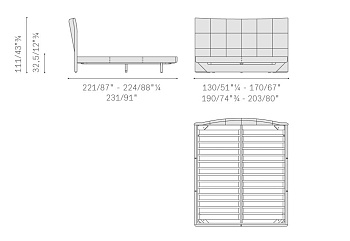 Кровать Aurora Due