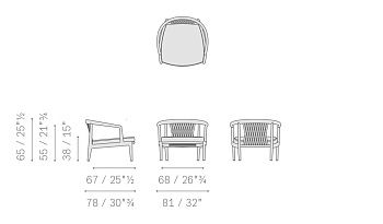 Кресло уличное The Secret Garden