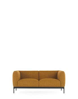 Диван двухместный Asia (горчичный) 7276/N4