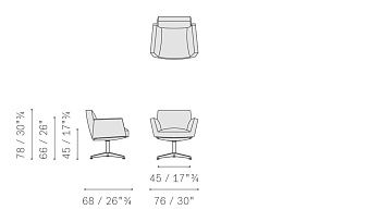 Стул Chancellor 680x760x780