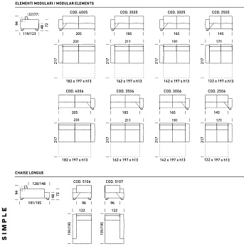 Диван-кровать Simple