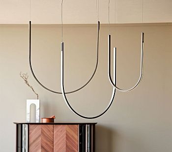 Светильник Nahun L1, L2 ottone 06 nero