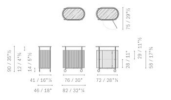 Комод Mi 460x820x900