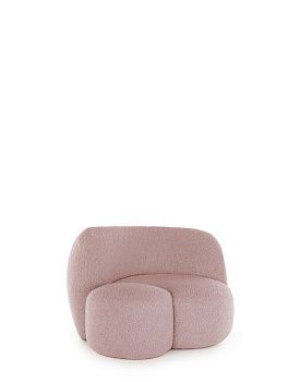 Кресло Aaland Armchair Tissue (розовое) 6268/K2