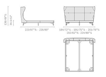 Кровать Mamy Blue
