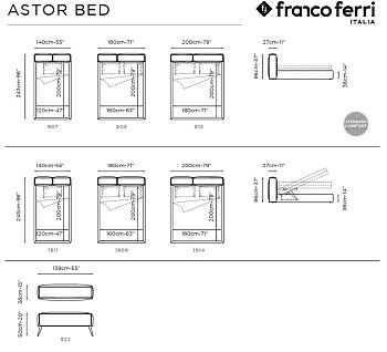 Кровать Astor