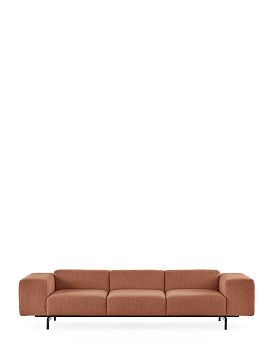 Диван трёхместный Largo Curly (розовый) 7160/C2