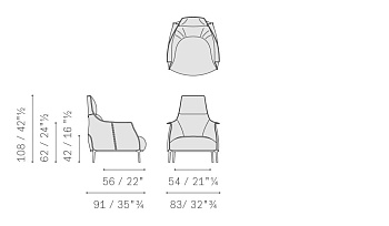 Кресло Archibald A
