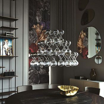 Светильник Sablier L(12шт) 13x28.5 mix Iride/fume