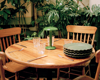 Настольный светильник Gustave Residential Lacquered Green