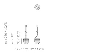 Люстра Xi 320x320x2600(max)