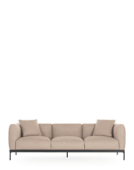 Диван трёхместный Asia (Panamino) (бежевый) 7277/P2