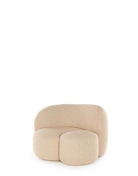 Кресло Aaland Armchair Tissue (кремовое) 6267/K1