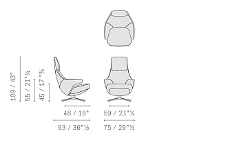 Кресло Jay Lounge
