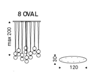 Светильник Apollo oval