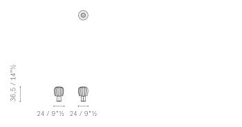 Настольная лампа Nymph