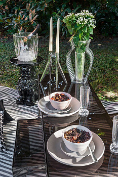 Ваза Shine 1215/E2 зеленая