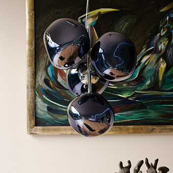 Люстра Melt Led Smoke Chandelier Small MEC01SM-CEUM4