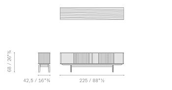 Комод Lloyd 425x2250x680