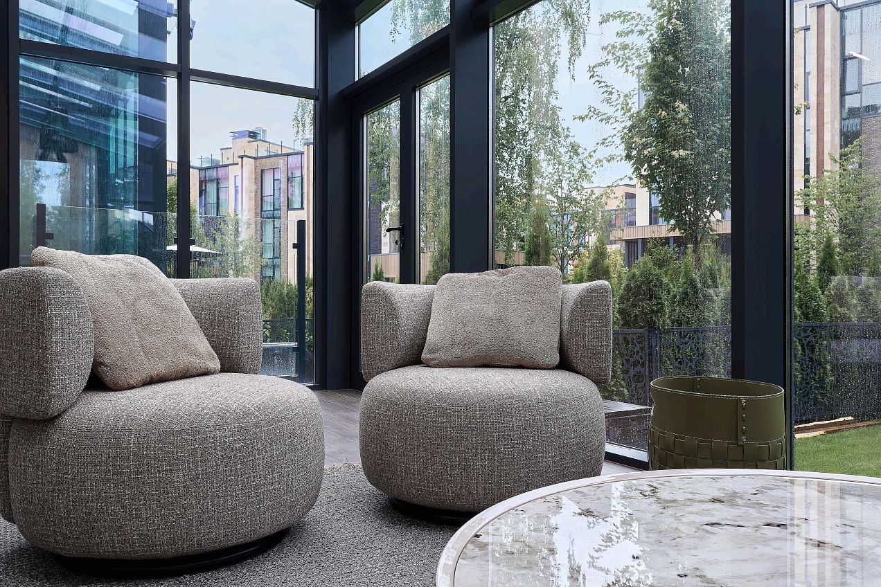 Стильный таунхаус 278 м² ЖК «Парк Фонте / Park Fonte» в Истринском районе Подмосковья