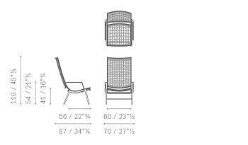 Кресло уличное Solaria 2