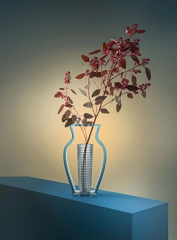 Ваза Shine 1215/E2 зеленая