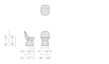 Стул Lepli 570x480x810