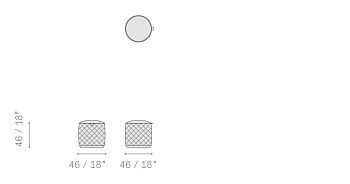 Пуф Grant 460x460x460