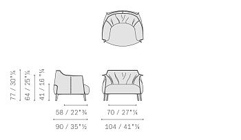 Кресло Archibald Gran Comfort