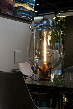 Настольный светильник FLAR Large terra-miele